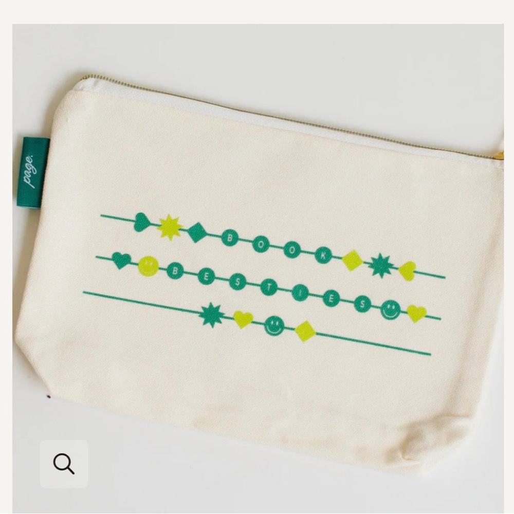 Page the Shop Bookish POUCH NWOT